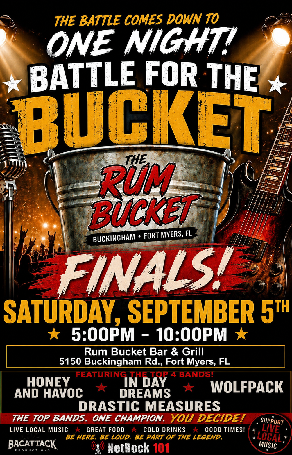Battle for The Bucket Live!!